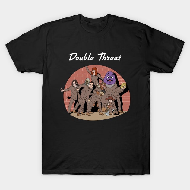 Double Threat On The Run T-Shirt by DOUBLE THREAT